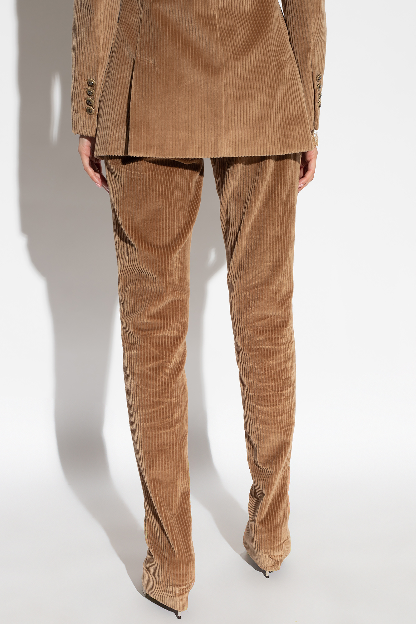 パンツ DOLCE  GABBANA Women Straight Pants FTC9FTFU1NU M0180 BROWN 6ea08fedb62ed66b97fe14baa8c6c7